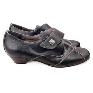 Potofino Black Leather Shoes – Size 41 (EU)